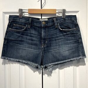 Current Elliott “The‎ Boyfriend “ Blue Denim Shorts Size 29